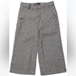 NWT Publish Brand Womens Alexandra Jacquard Woven Pant Crop Capri sz 25